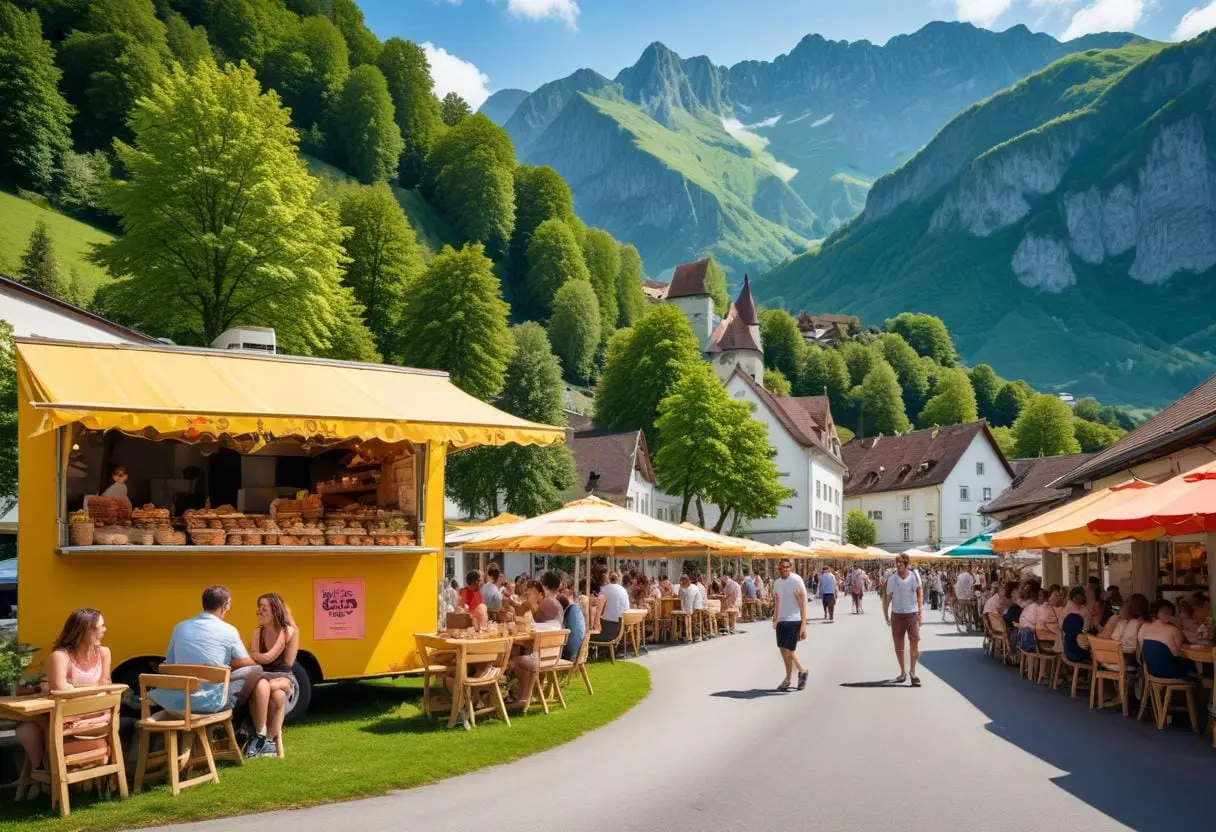 Street food i Liechtenstein