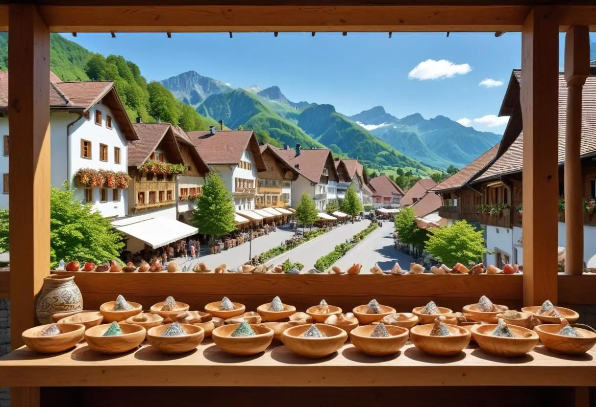 Lokalt hantverk i Liechtenstein som förtrollar svenska besökare illustration
