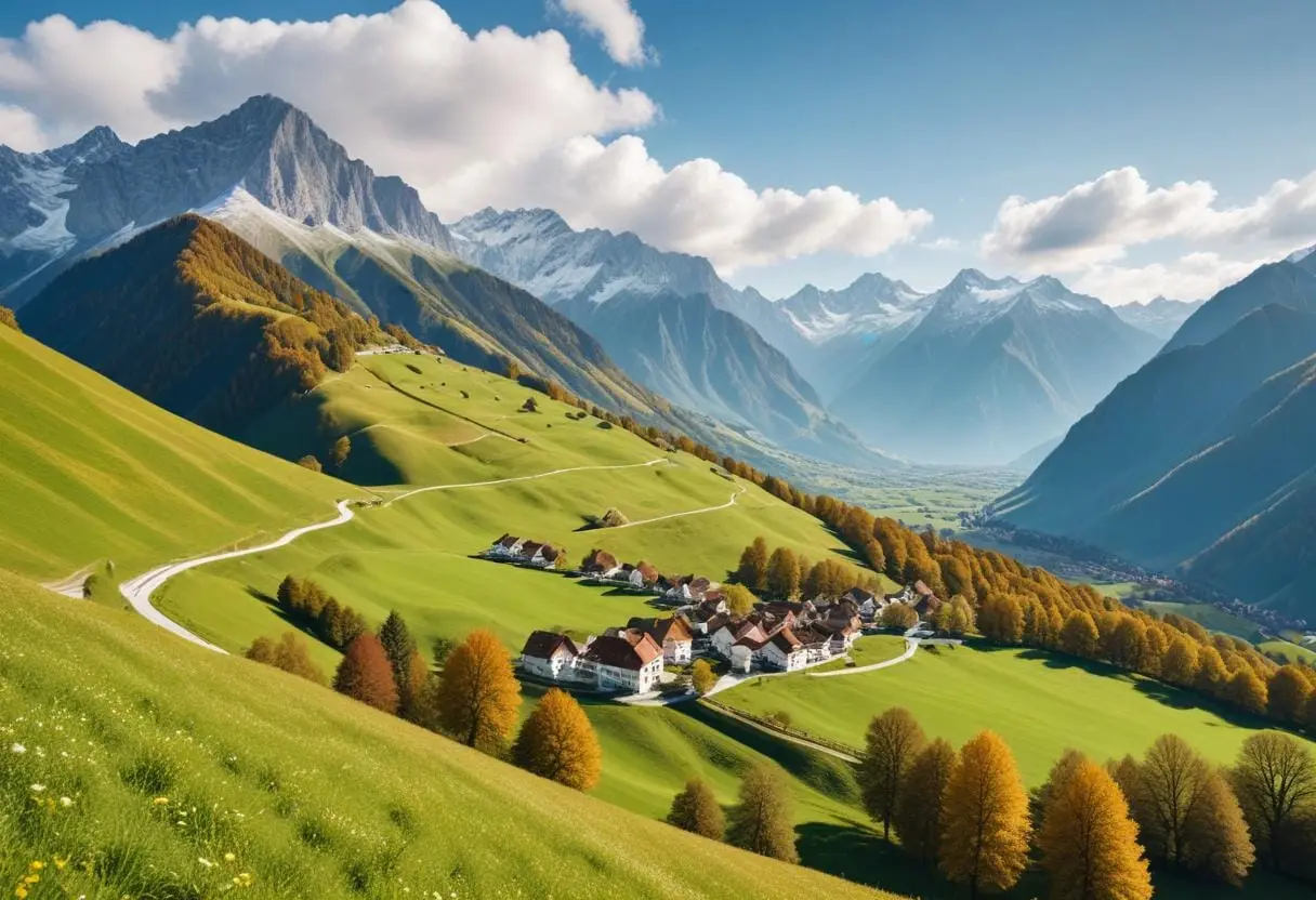 Bästa tiden att resa till Liechtenstein – så här gör du illustration
